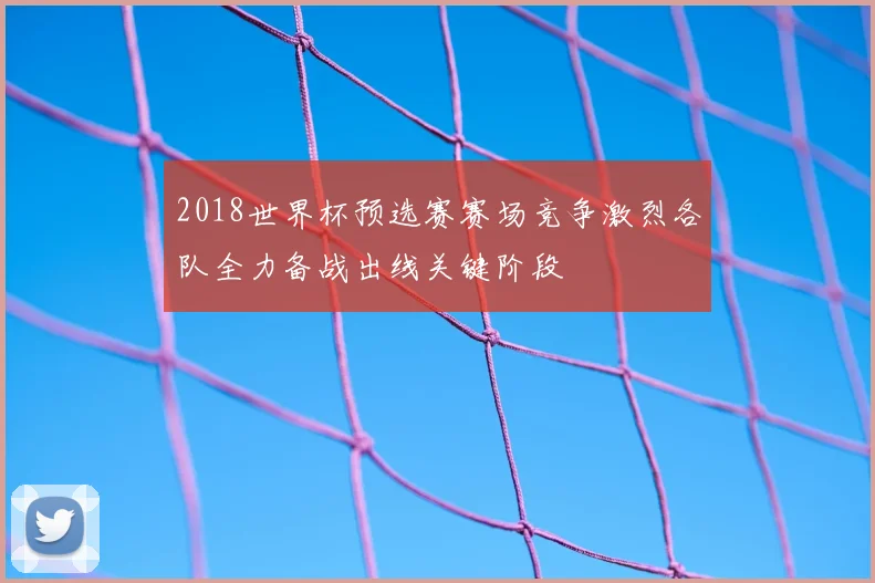 2018世界杯预选赛赛场竞争激烈各队全力备战出线关键阶段